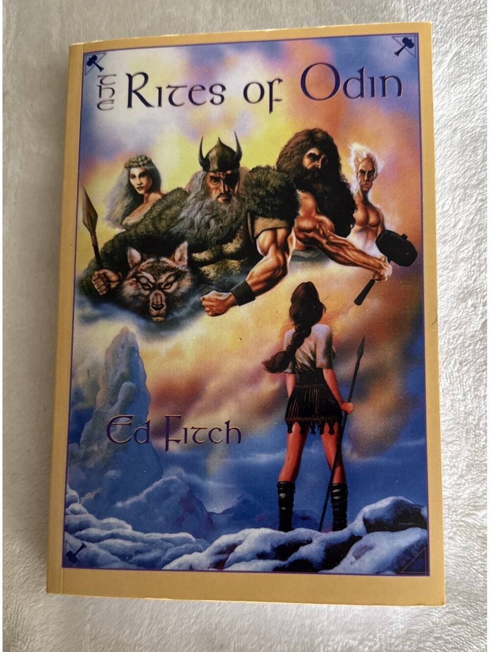 The Rites of Odin Ed Fitch Paperback Llewellyn 2021 Illustrated Norse Mythology